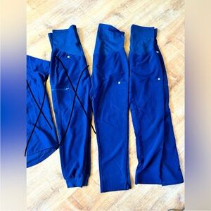 Figs maternity scrub pants